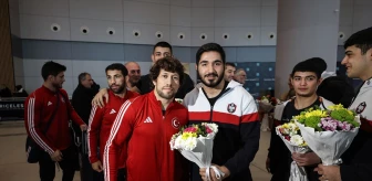 Grekoromen Güreş Milli Takımı Avrupa Şampiyonası'ndan Altın Madalyayla Döndü