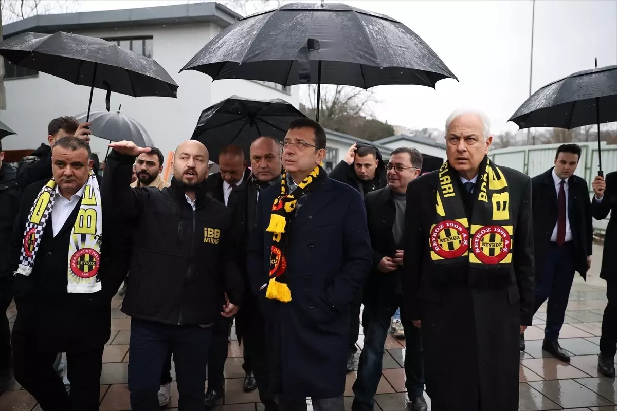 İmamoğlu, Beykoz Çubuklu Siloları'ndaki çalışmaları inceledi