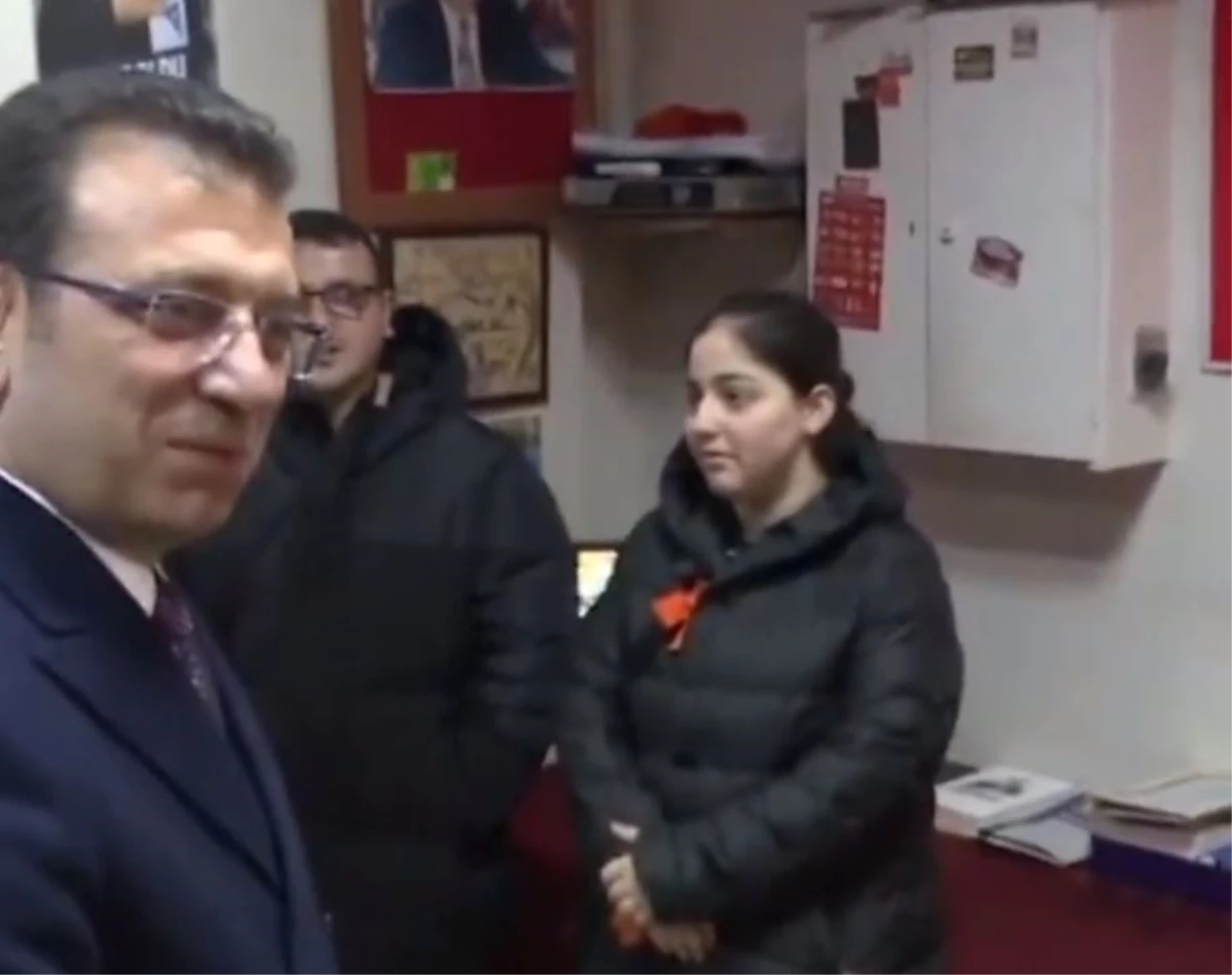 İmamoğlu, AK Parti'nin seçim ofisini ziyaret etti