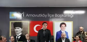 İYİ Parti İstanbul Büyükşehir Belediye Başkan Adayı Buğra Kavuncu Arnavutköy'de Ziyaretlerde Bulundu