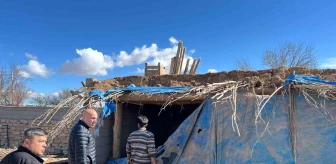 Karaman'da Ahır Çöktü, 20 Koyun Telef Oldu