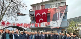 MHP Adana İl Başkanı Yusuf Kanlı Karaisalı'da ziyaretler gerçekleştirdi