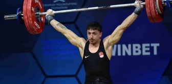 Avrupa Halter Şampiyonası'nda Türk sporcular madalyalar kazandı