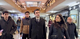 Vatan Partisi İstanbul Büyükşehir Belediye Başkan Adayı İbrahim Okan Özkan İMÇ Esnafını Ziyaret Etti