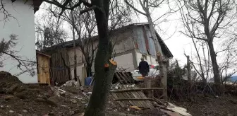 Bolu'da ağaç budama işinde kaza: Vatandaş yaralandı