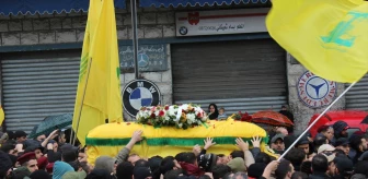 Hizbullah Komutanı Ali Muhammed ed-Debs'in Cenazesi Törenle Defnedildi