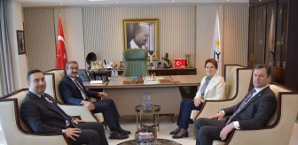 Meral Akşener, Çukurova Belediye Başkan adayı Soner Çetin'i kabul etti