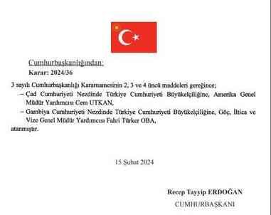 Yeni Somali Büyükelçisi Cem Utkan kimdir? Cem Utkan hayatı ve biyografisi Yeni Somali Büyükelçisi Cem Utkan kimdir? Cem Utkan hayatı ve biyografisi