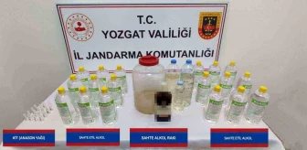 Yozgat'ta Sahte ve Kaçak İçki Operasyonu: 1 Gözaltı