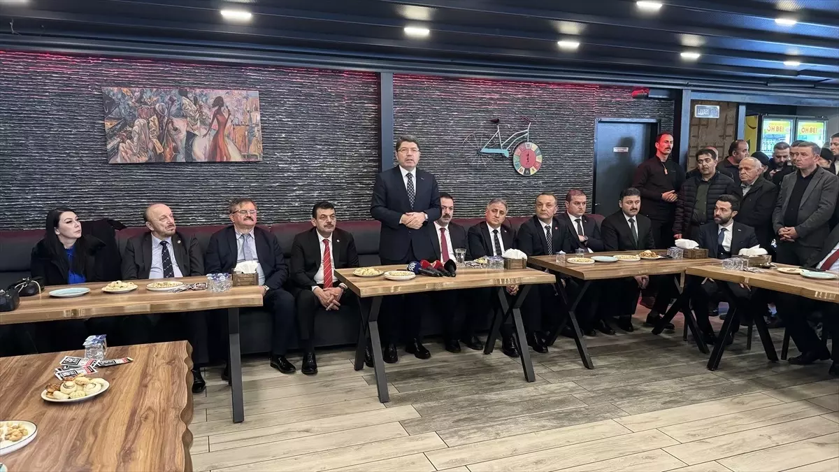 Adalet Bakanı Yılmaz Tunç: Türkiye'de demokrasi standartları yükseldi