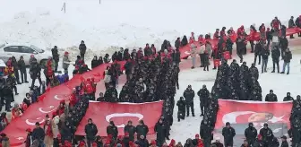 Bayburt'ta Şühedaya Saygı Yürüyüşü Gerçekleştirildi