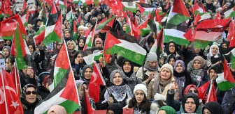 Filistin İnisiyatifi Sultanahmet'te İsrail'i Protesto Etti