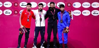 Türk güreşçiler Avrupa Şampiyonası'nda madalyalar kazandı
