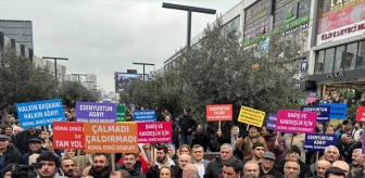 Esenyurt Yerel İnisiyatif Platformu, Kemal Deniz Bozkurt'un aday gösterilmemesini protesto etti