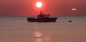 Akdeniz'de muhteşem gün batımı