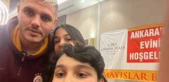 Kırşehir Valisi, öğrencinin Galatasaraylı futbolcu ile buluşma hayalini gerçekleştirdi
