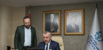 Kocaeli Büyükşehir Belediye Başkanı Tahir Büyükakın, Yılın Kareleri oylamasına katıldı