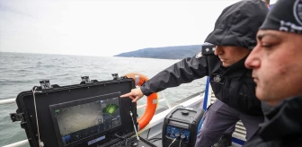 Marmara Denizi'nde Batan Kargo Gemisi Arama Çalışmaları Devam Ediyor