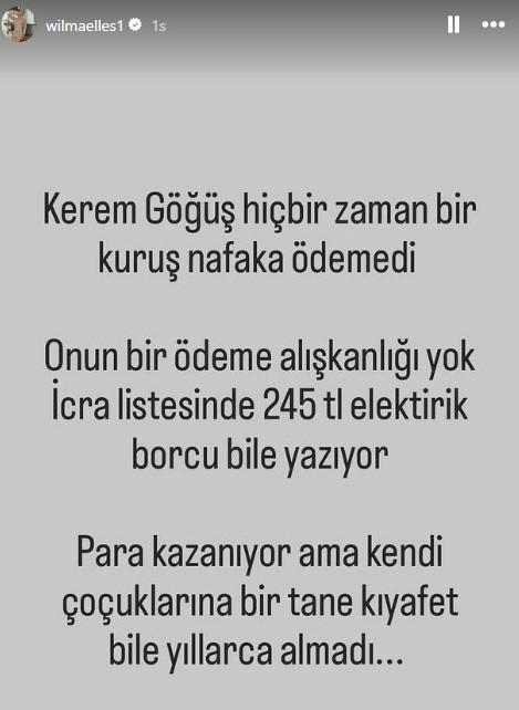 Wilma Elles, nafakanın düşürülmesi için dava açan eski eşine tepki gösterdi: Bir kuruş ödemedi