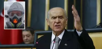 Bahçeli'den Ümit Özdağ'a Erzincan tepkisi: Sanki uzaya çıkar gibi giyinip maske taktı