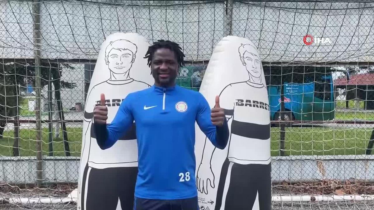David Akintola: Rizespor'u ait olduğu üst sıralar hedefini devam ettireceğiz