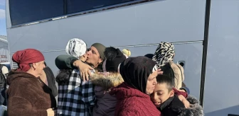 Elazığ'da misafir edilen Ahıska Türkü aileler Bitlis'e gönderildi