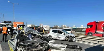 TEM Otoyolunda Zincirleme Trafik Kazası: Bir Sürücü Hayatını Kaybetti