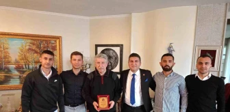 Zonguldak Ereğli Spor, Köksal Toptan'ı ziyaret etti