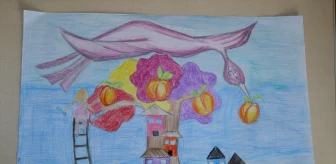 Malatya'da çocuklara yönelik 'Deprem sonrası geleceğin Malatya'sı' konulu resim yarışması düzenlendi