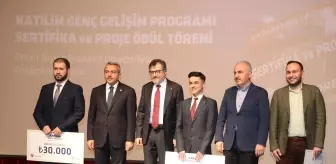 'Katılım Genç Gelişim Programı' sertifika ve ödül töreni düzenlendi