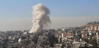 Orta Doğu'da sular durulmuyor! İsrail, Suriye'nin başkenti Şam'ı füzelerle vurdu