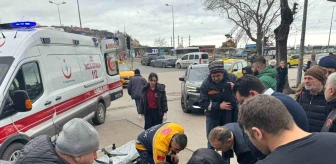 Zonguldak'ta Otomobil Yayaya Çarptı