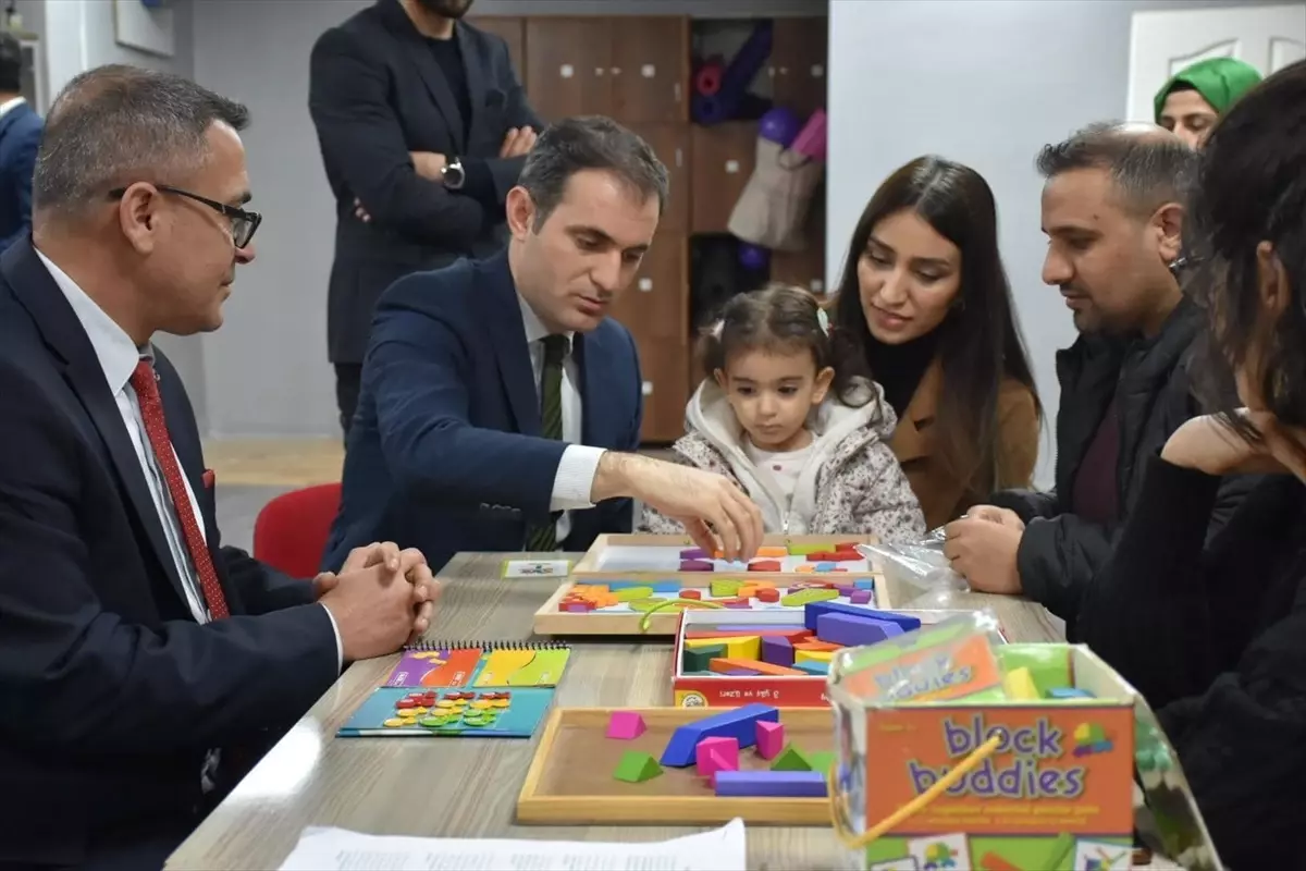 Sason Kaymakamı Murat Mete, Zeka Oyunları Öğretmen Topluluğunu Kursuna ziyarette bulundu