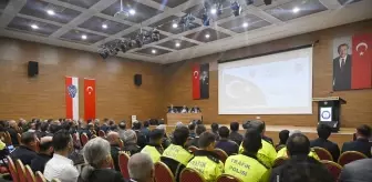 Antalya'da şehirlerarası otobüslerde emniyet kemeri kullanımı toplantısı düzenlendi