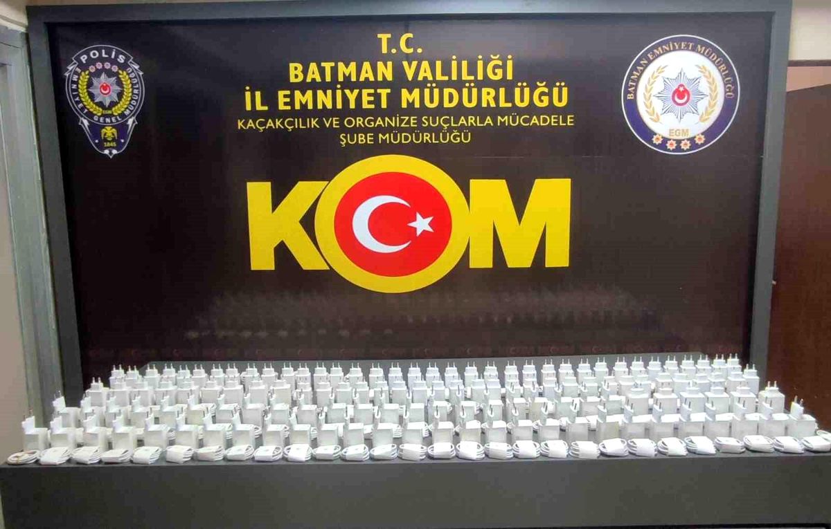 Batman'da 7 Milyon Liralık Külçe Altın Ele Geçirildi