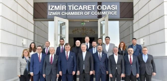 CHP İzmir Büyükşehir Belediye Başkan Adayı Cemil Tugay İZTO'yu Ziyaret Etti