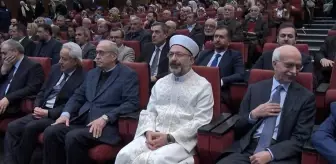 Diyanet İşleri Başkanı Erbaş, Ustalara Saygı Paneli'ne katıldı