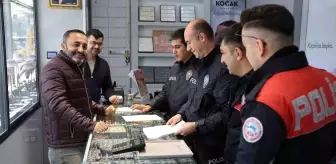 Kırşehir'de Polis Sahte Altın Uyarısı Yaptı