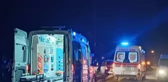 Erdek'te otomobil ile motosikletin çarpıştığı kazada 2 kişi yaralandı