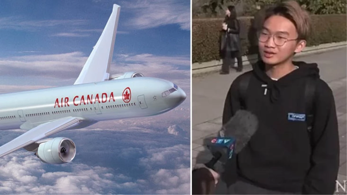 Kanada'da okuyan öğrenci, kira tasarrufu için üniversiteye uçakla gidiyor