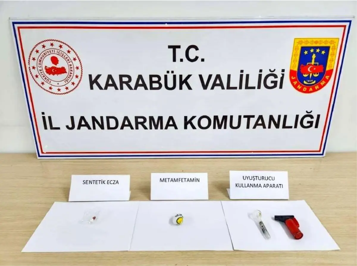 Karabük'te yapılan uyuşturucu operasyonunda 1 kişi gözaltına alındı