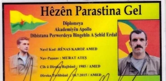 MİT, PKK/YPG'nin sözde sorumlularından Renas Amed'i etkisiz hale getirdi