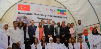 TİKA, Etiyopya'da Yeniden Kullanılabilir Hijyenik Ped Üretim Projesi'ni Hayata Geçirdi
