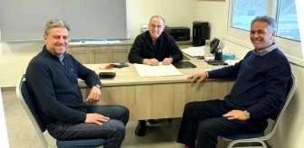 Alanya İsveç Fahri Konsolosu Hilmi Tokuş ve Hamza Hamzaoğlu, Fatih Terim'i ziyaret etti