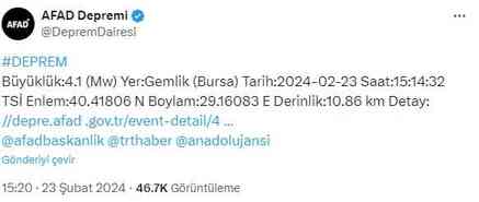 Balıkesir'de deprem mi oldu, kaç şiddetinde? 23 Şubat Balıkesir'de nerede deprem oldu?