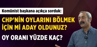 Fatih Mehmet Maçoğlu'na açıkça sorduk: CHP'nin oylarını bölmek için mi Kadıköy'den aday oldunuz?