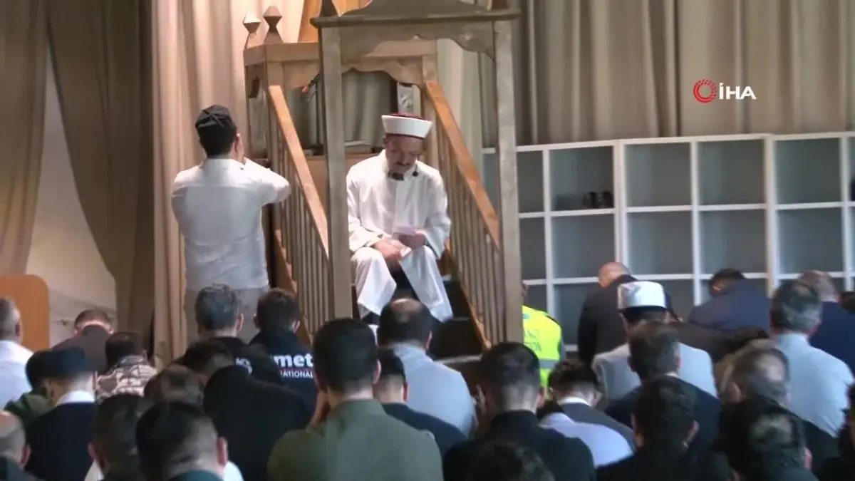İstanbul Havalimanı'nda İşaret Dili ile Cuma hutbesi