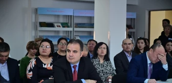 TOGÜ Öğretim Üyesi Kazakistan'da Eğitim Araştırmaları Merkezinin Açılışına Katıldı