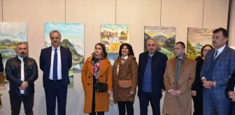Trabzon'da 'Doğa Hikayeleri' Resim Sergisi Açıldı
