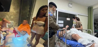 Turistlerin villada başlayan seks partisi kanlı kavganın ardından hastanede bitti